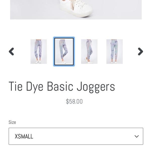 Whiteroom & Cactus Black White Tie Dye Basic Knit Joggers- small - Picture 5 of 9